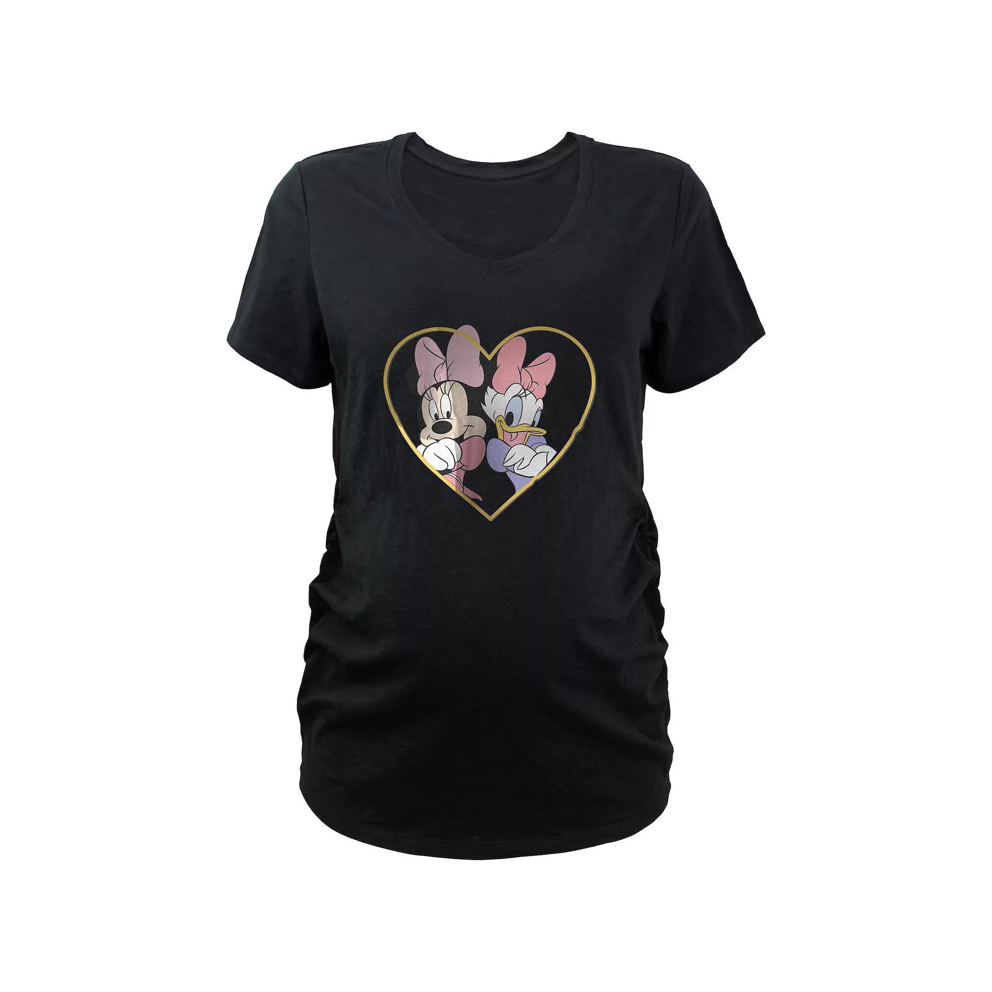 Disney's Minnie Mouse And Daisy BFF's Maternity Graphic Tee, Women's,  Product Image
