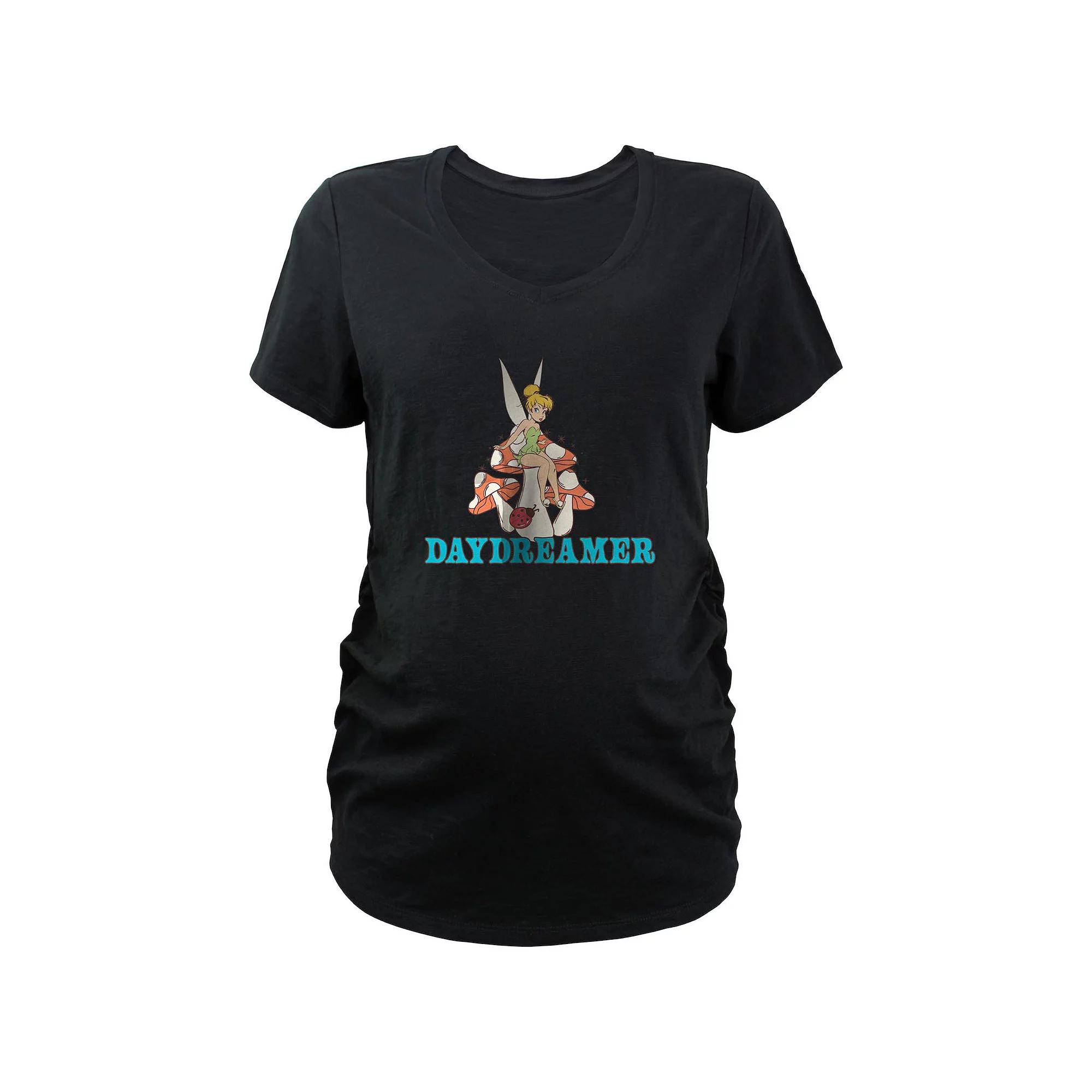 Disney's Tinker Bell Daydreamer Maternity Graphic Tee, Women's,  Product Image