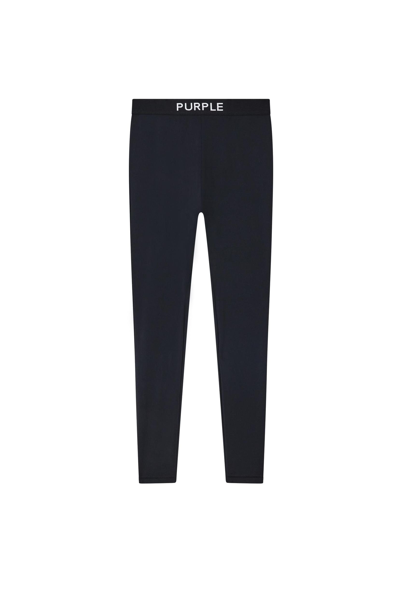 Nylon Knit Leggings Female Product Image