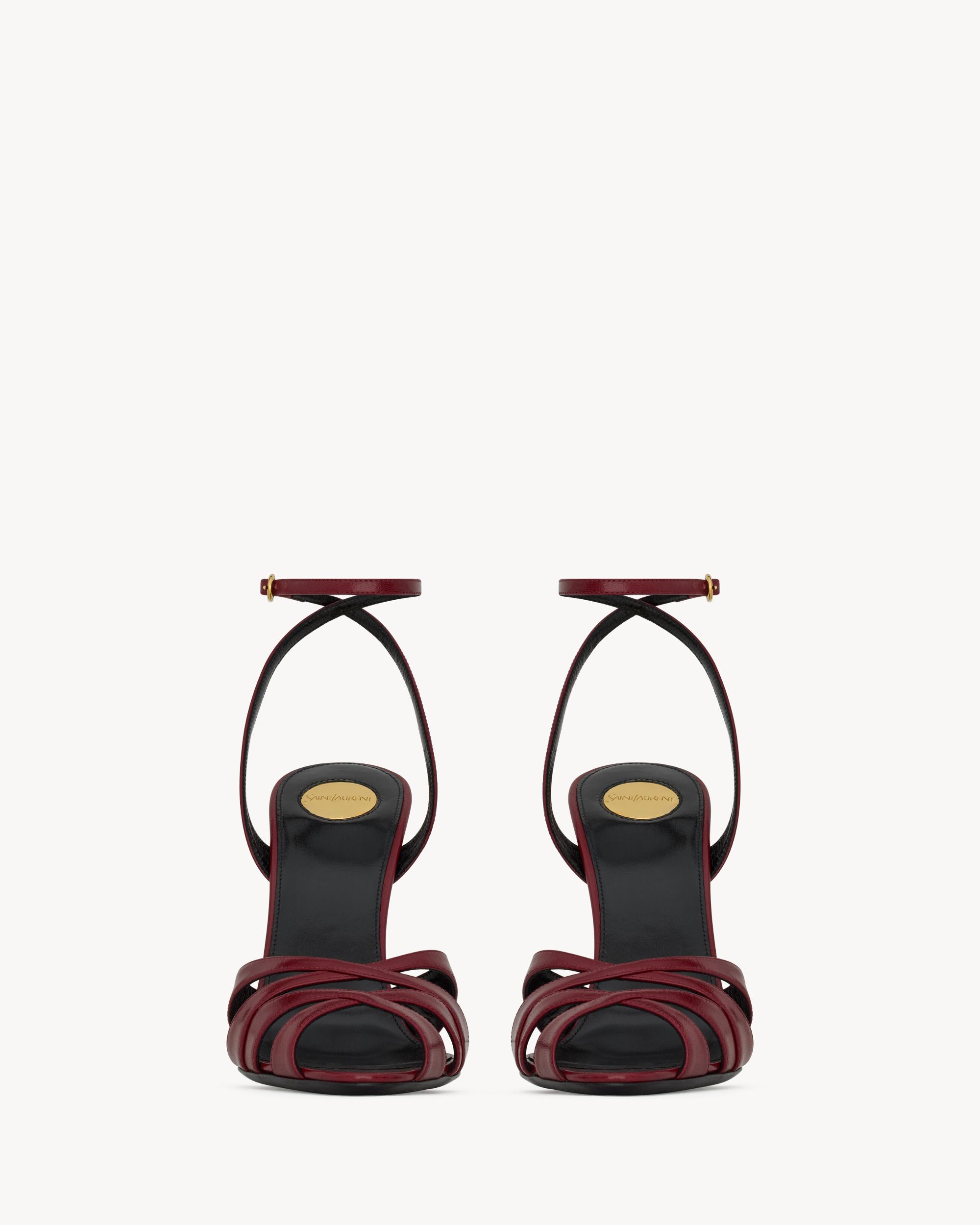 CHANDELLE sandals in smooth leather Product Image