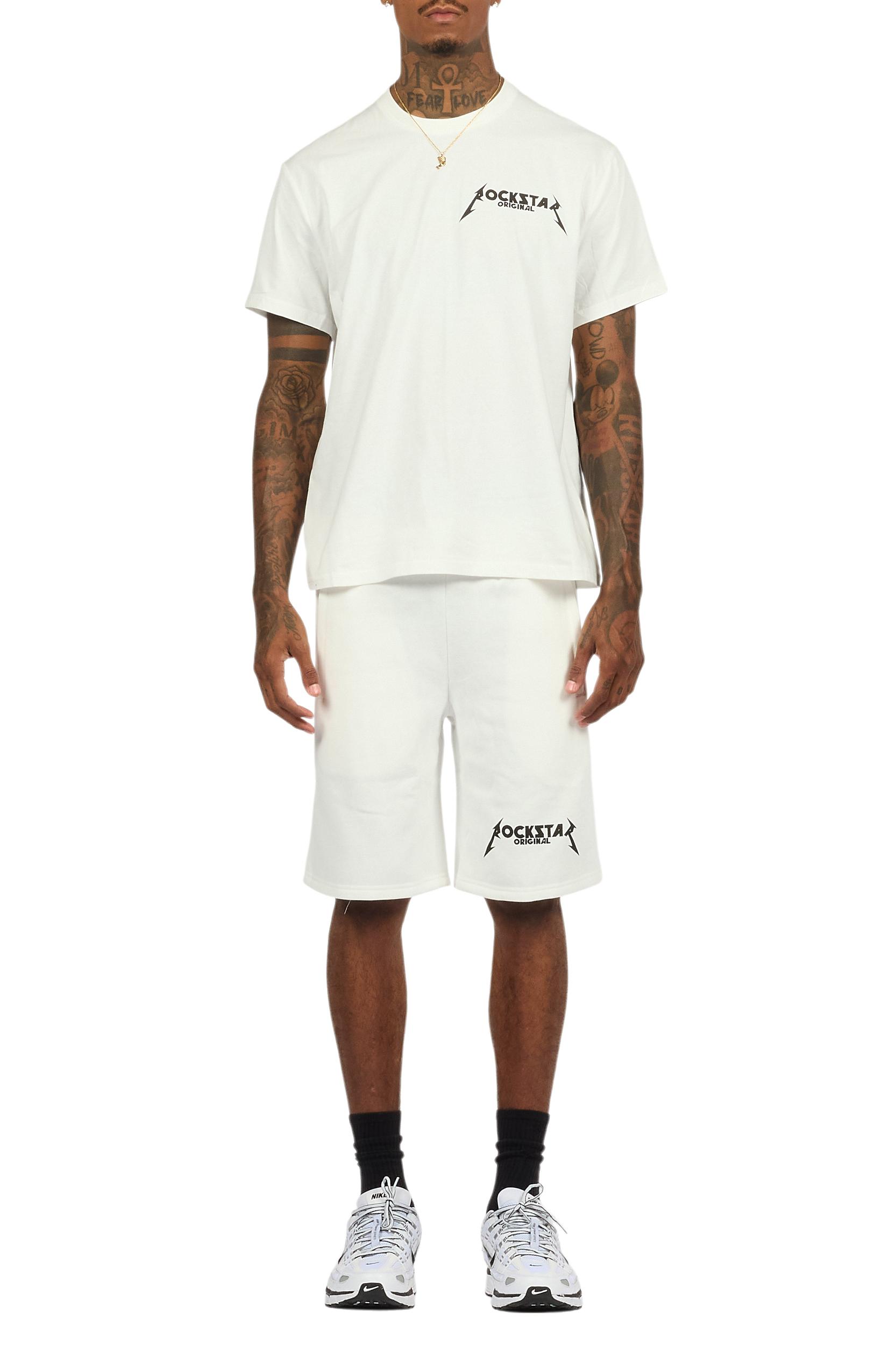 Buck White Short Set Male Product Image