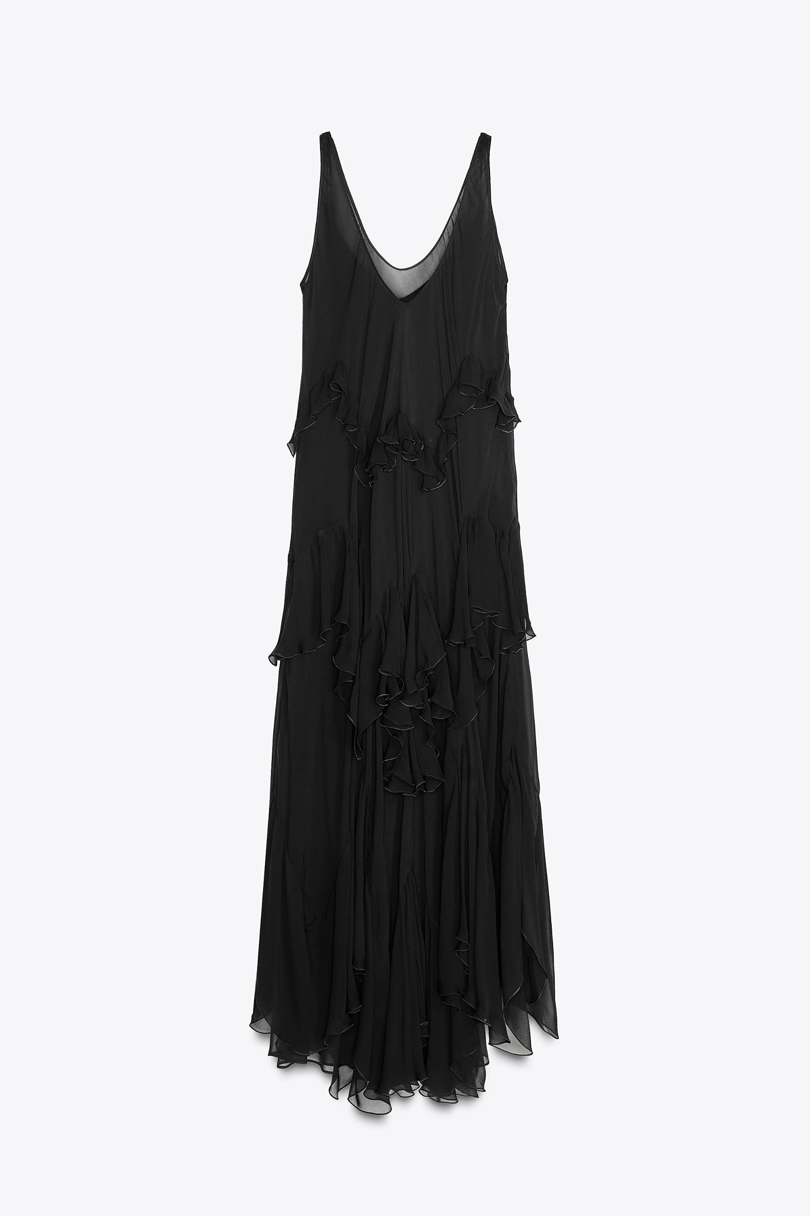 ZW COLLECTION LONG RUFFLE DRESS Product Image