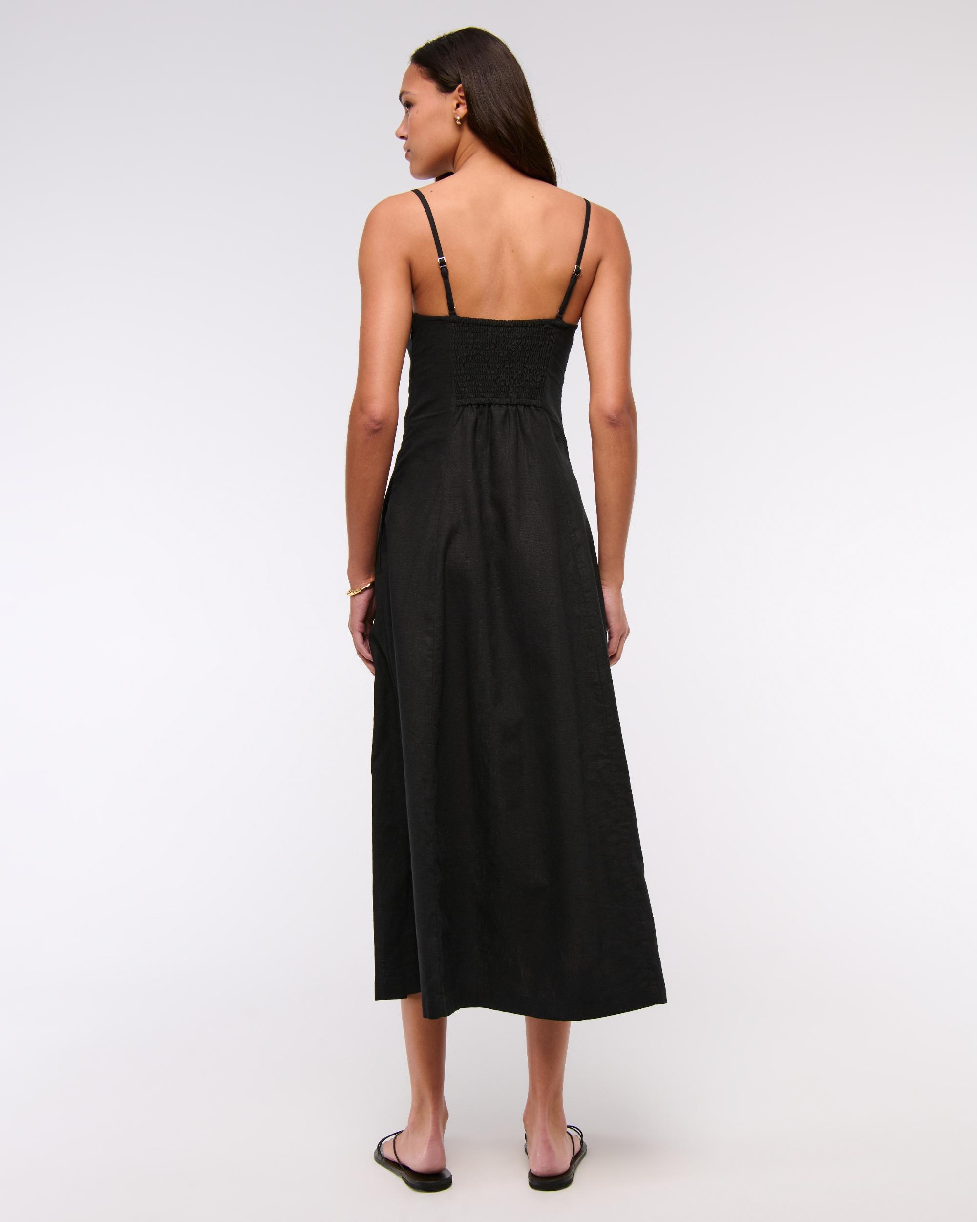 Beaded Flowy Midi Dress Product Image