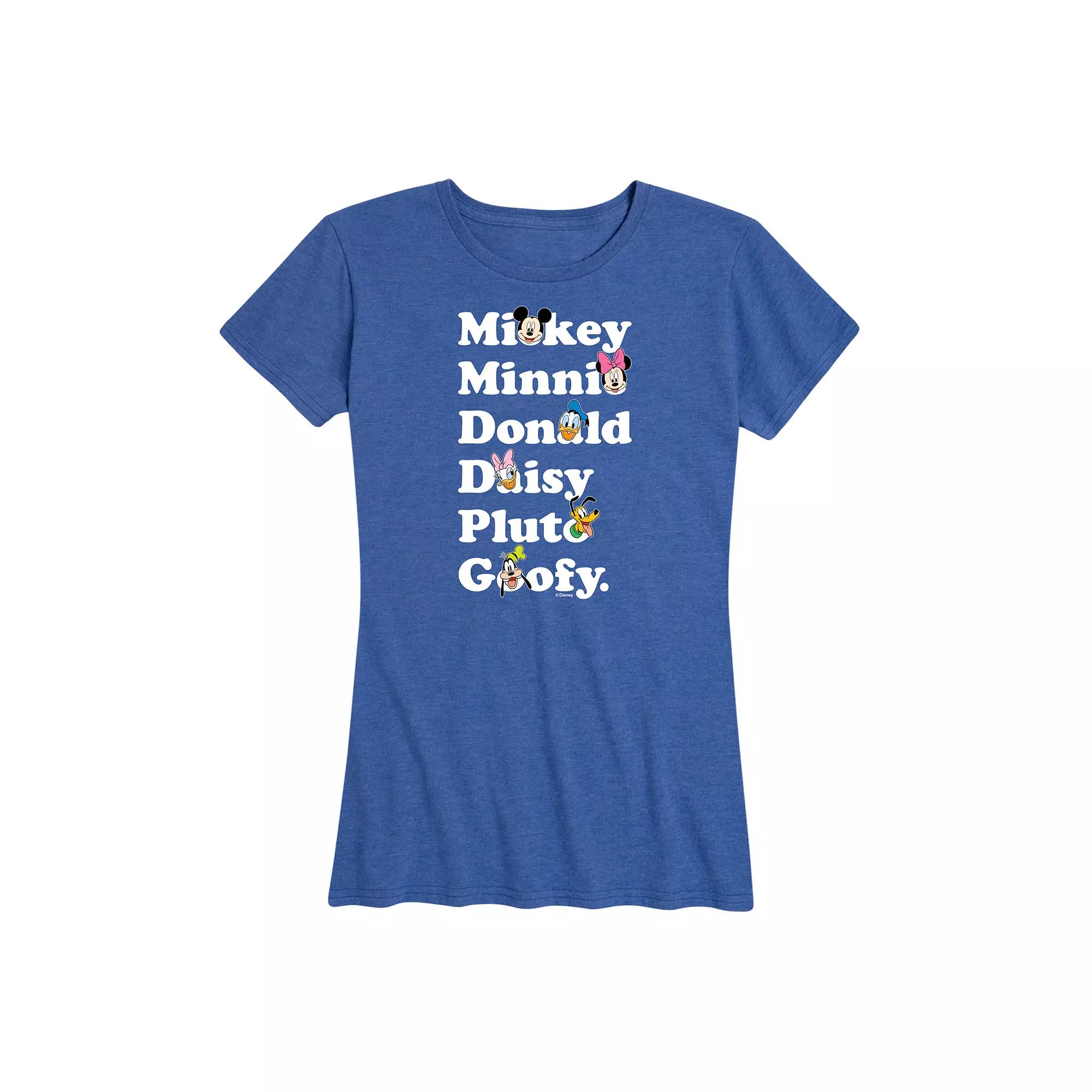 Disney's Mickey Mouse & Friends Women's Graphic Tee,  Product Image