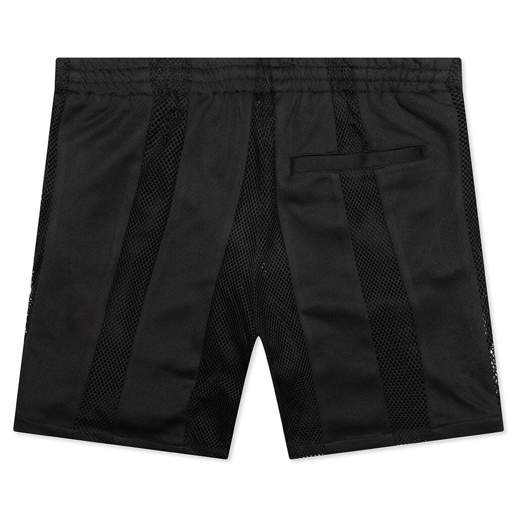 Debossed Sweatshorts - Black Male Product Image