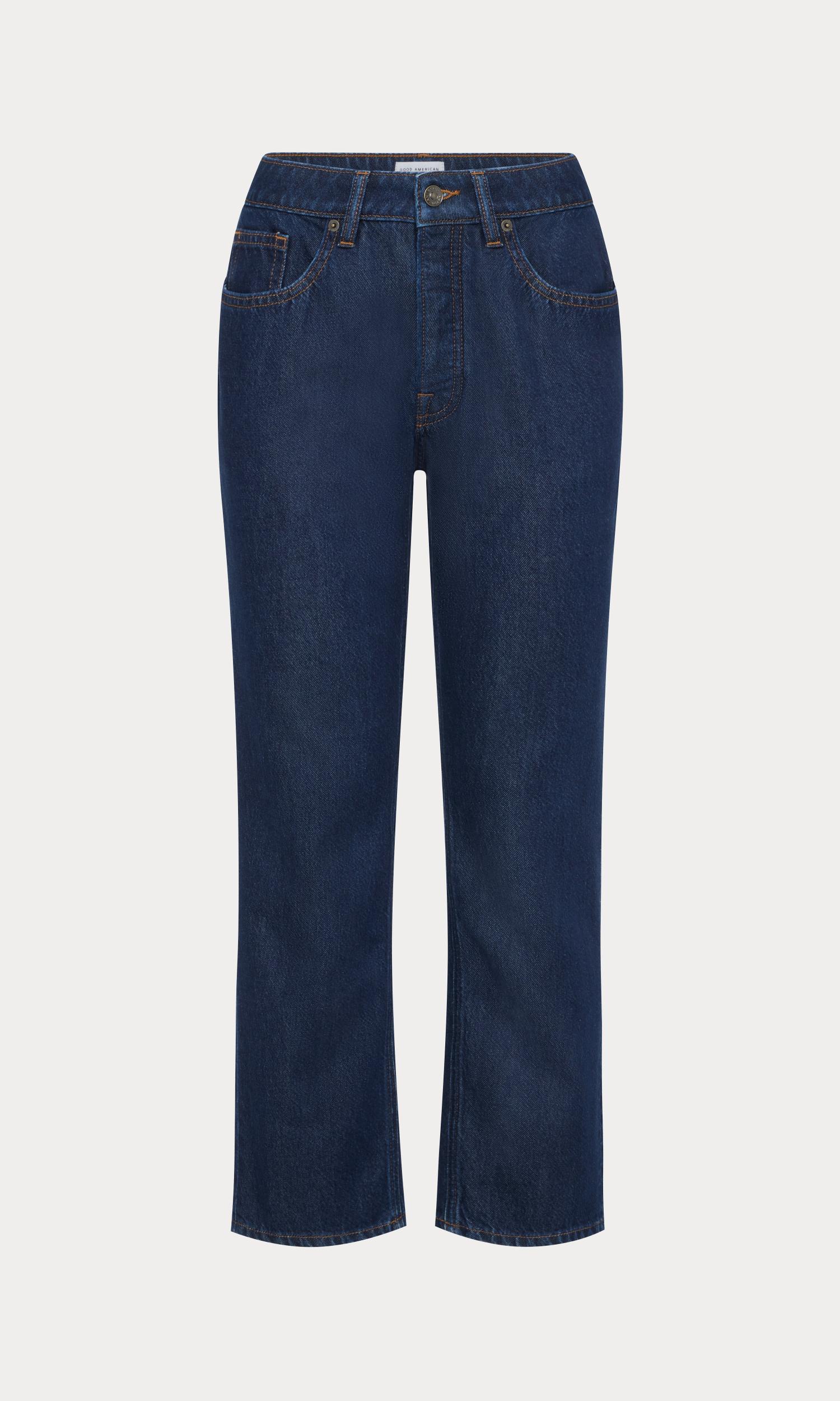 WEIGHTLESS BOYFRIEND JEANS | INDIGO Product Image