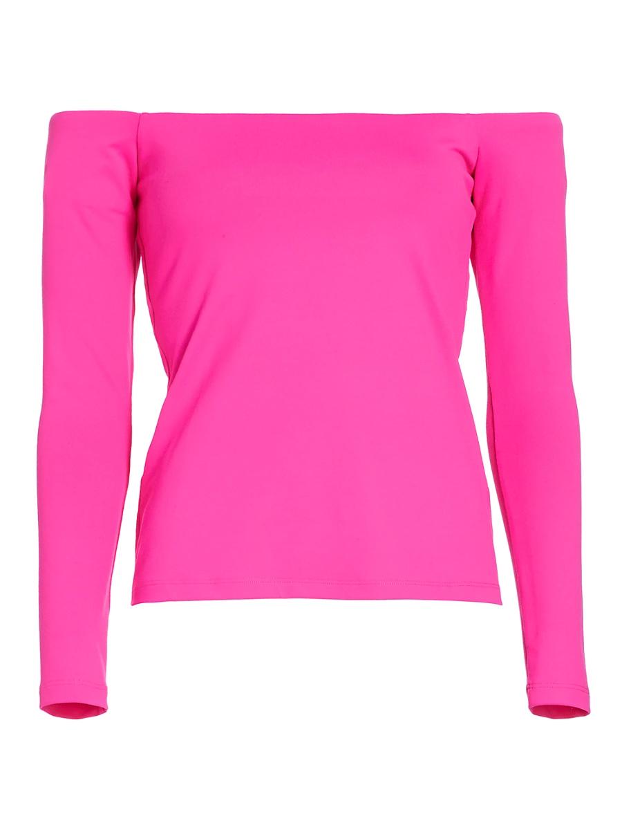 Womens Jersey Off-the-Shoulder Top Product Image