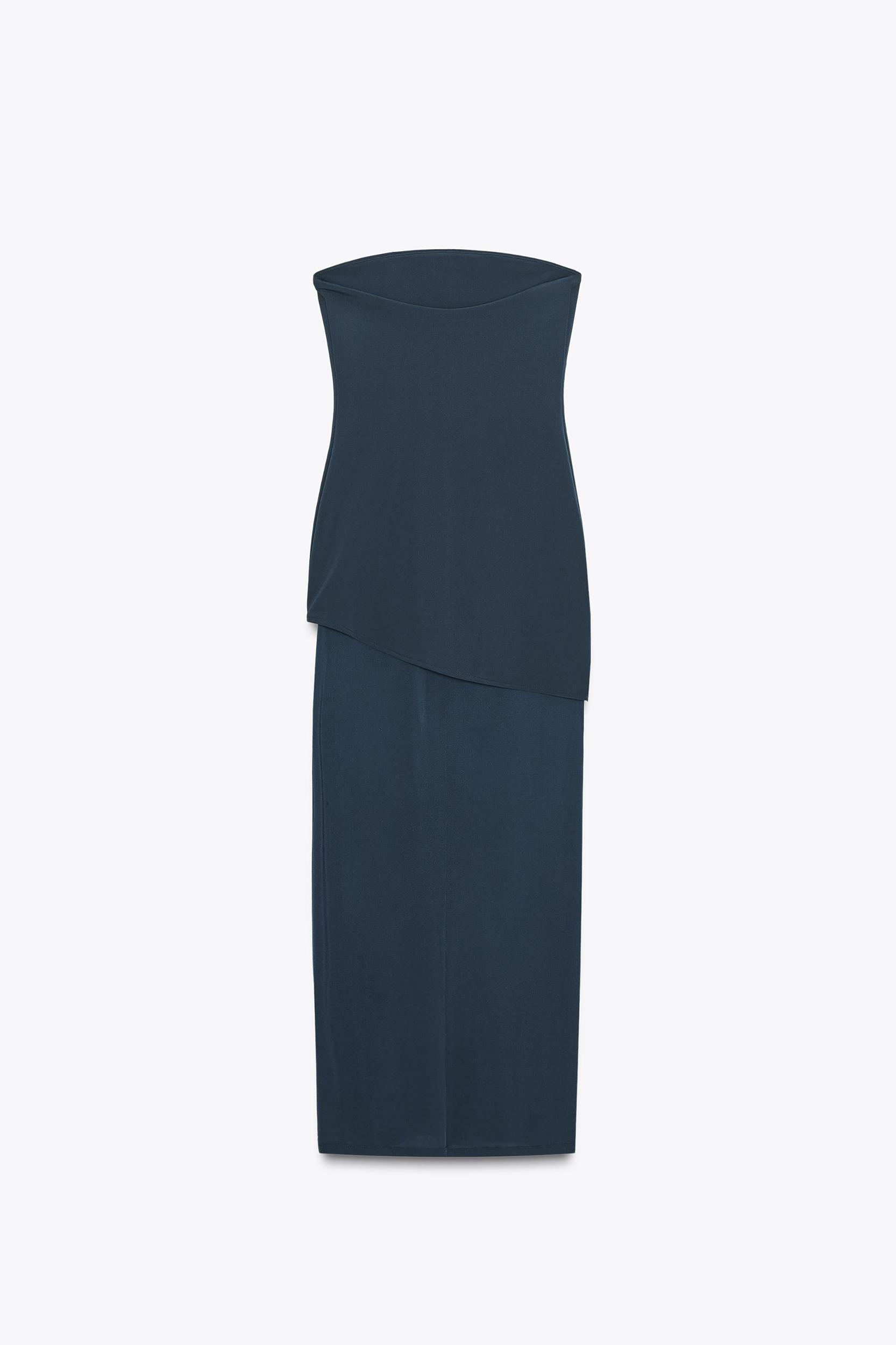 LONG POLYAMIDE DRESS Product Image