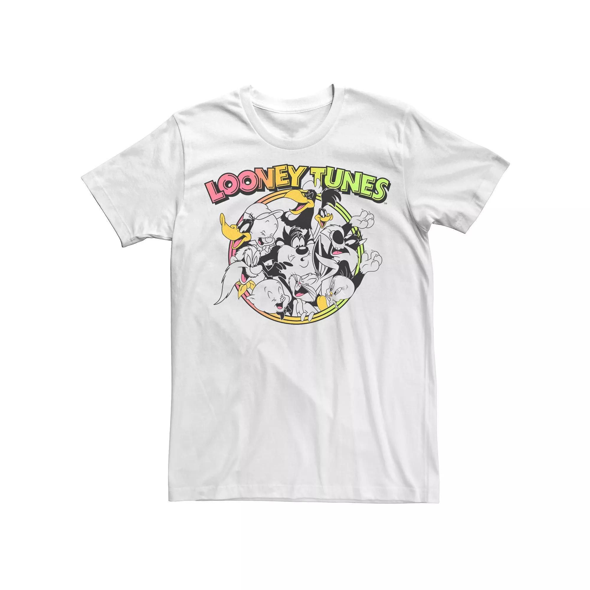 Big & Tall Looney Tunes Group Having A Laugh Graphic Tee, Men's,  Product Image