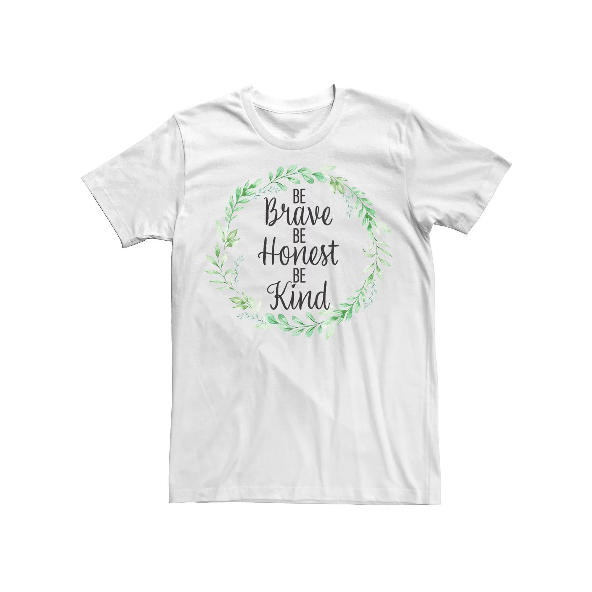 Men's Fifth Sun Brave Honest Kind Script Tee,  Product Image