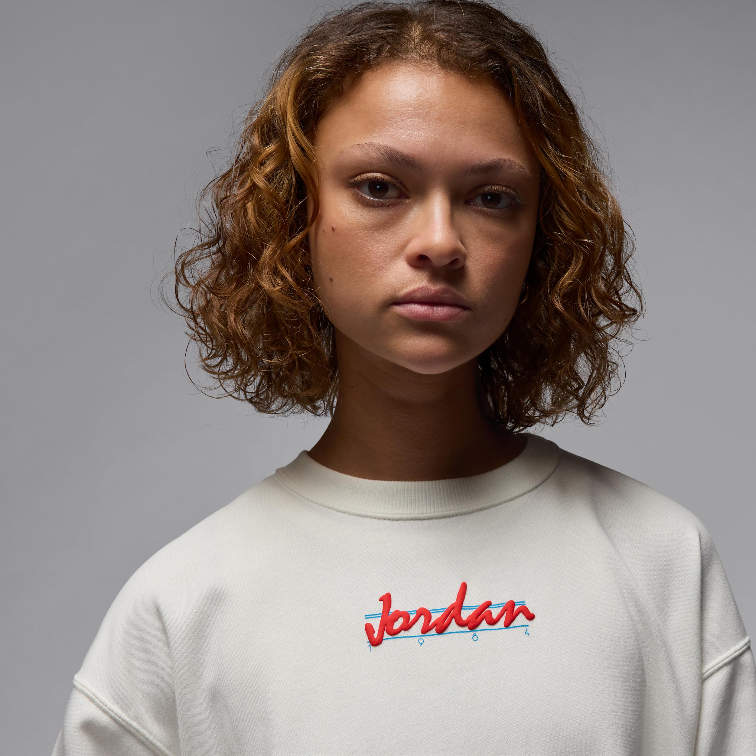 Women's Jordan Brooklyn Fleece Crew-Neck Sweatshirt Product Image