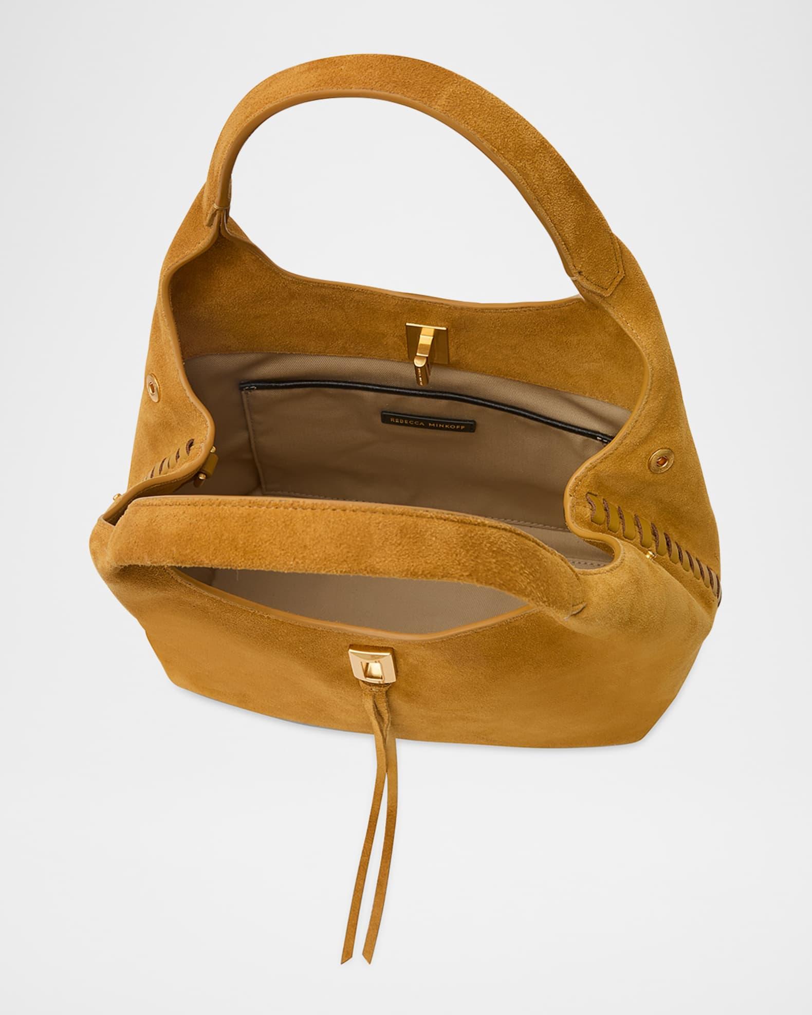 Darren Whipstitch Suede Shoulder Bag Product Image