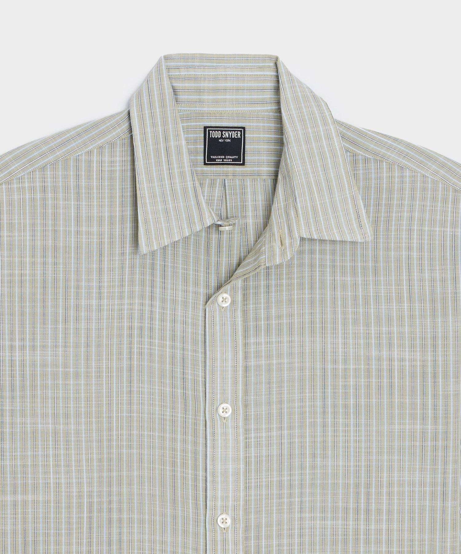 Slim Summerweight Point Collar Shirt Product Image