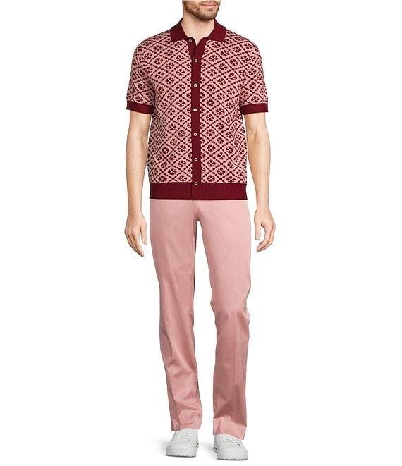 Murano From The Garden Collection Jacquard Snit Shirt Product Image