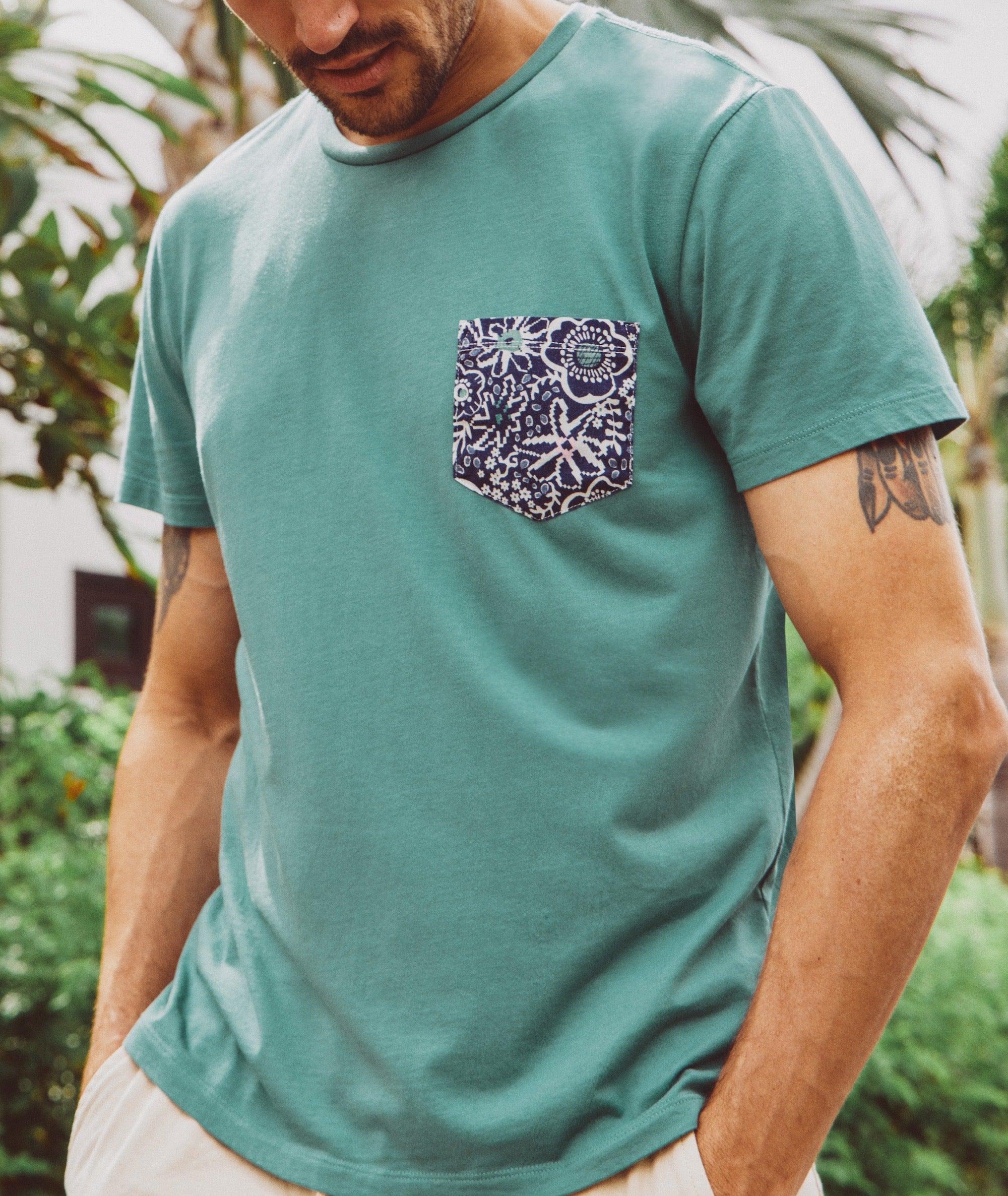 Signature Printed Pocket Tee Product Image
