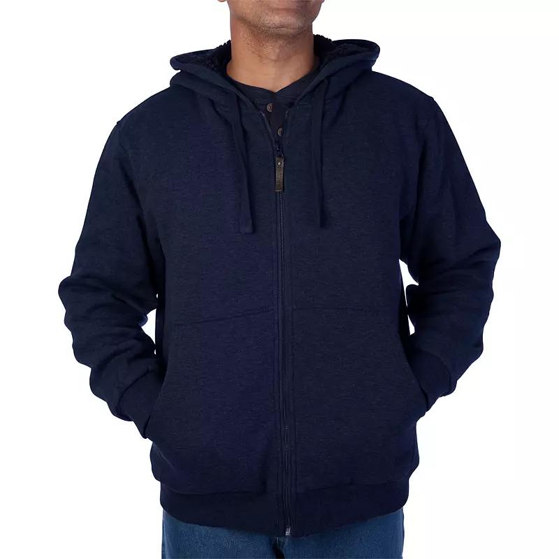 Men's Smith's Workwear Sherpa-Lined Fleece Jacket,  Product Image