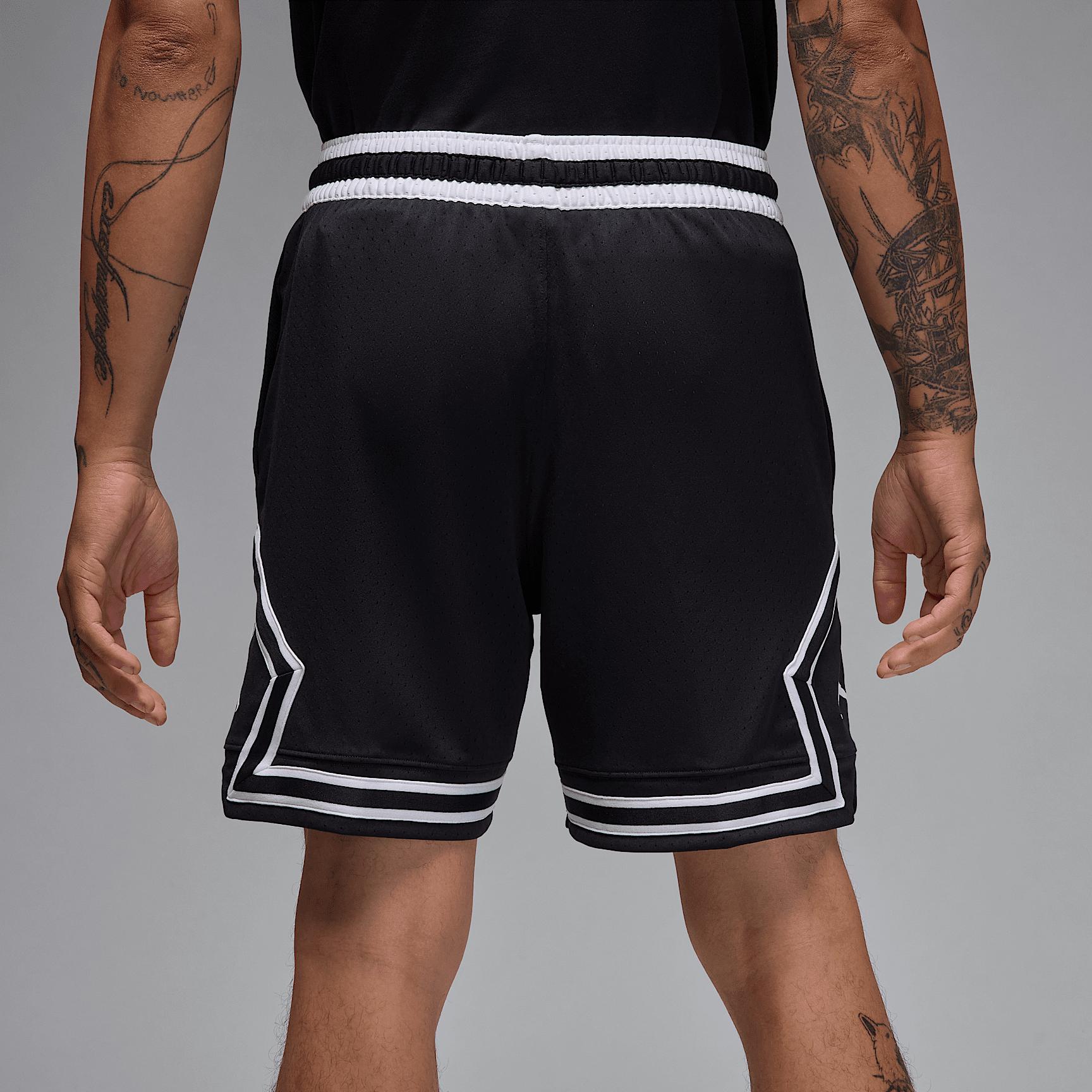 Mens Jordan Sport Dri-FIT Mesh Diamond Shorts | HF9910-011 Product Image