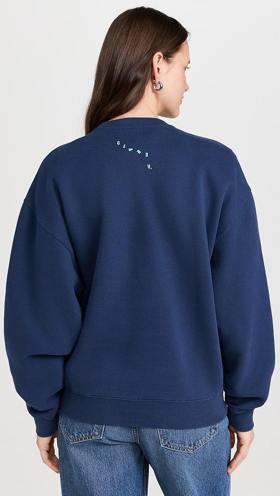 Clare V. Ciao Oversized Sweatshirt | Shopbop Product Image