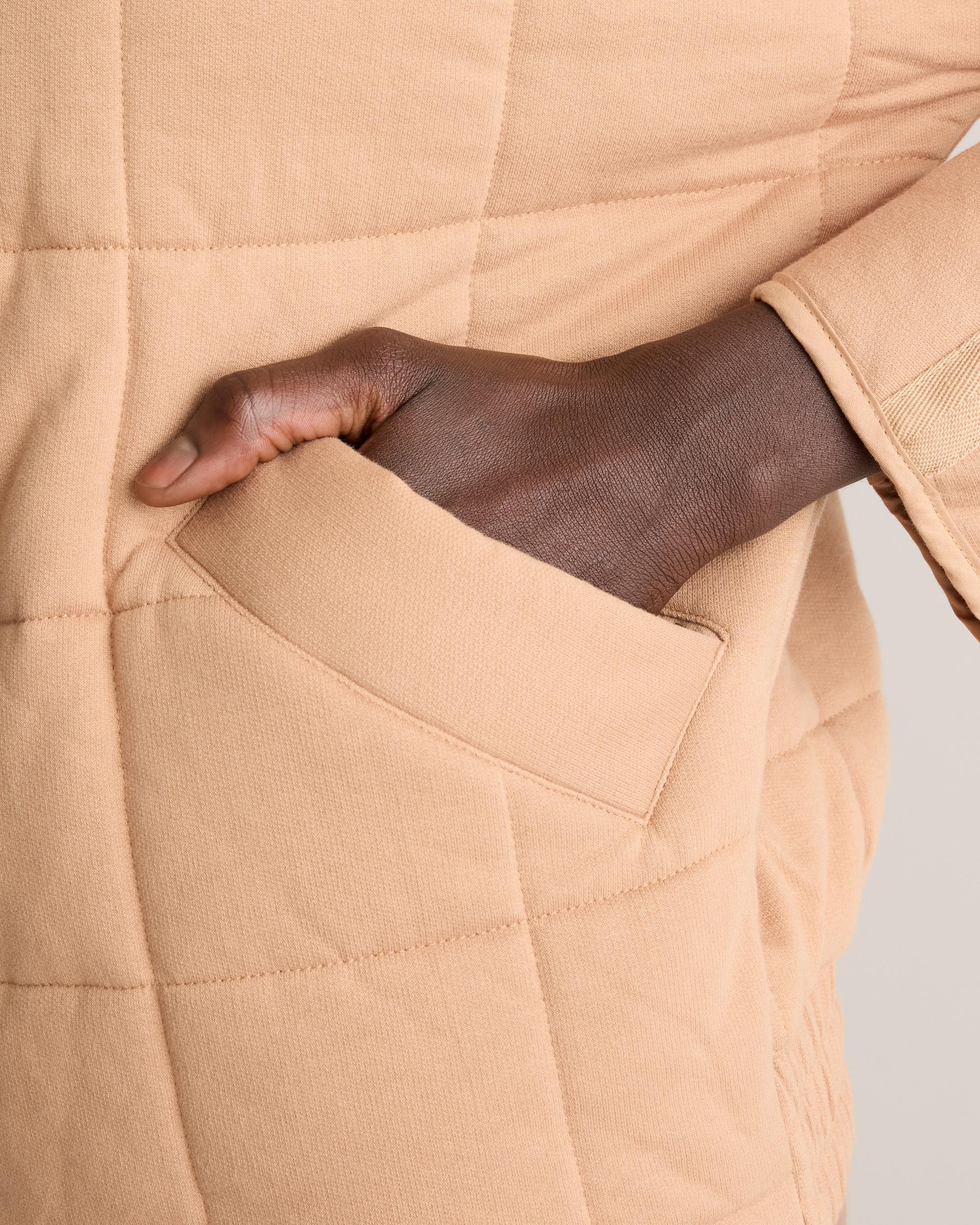 Quince | Women's Quilted Knit Jacket Organic Cotton Product Image