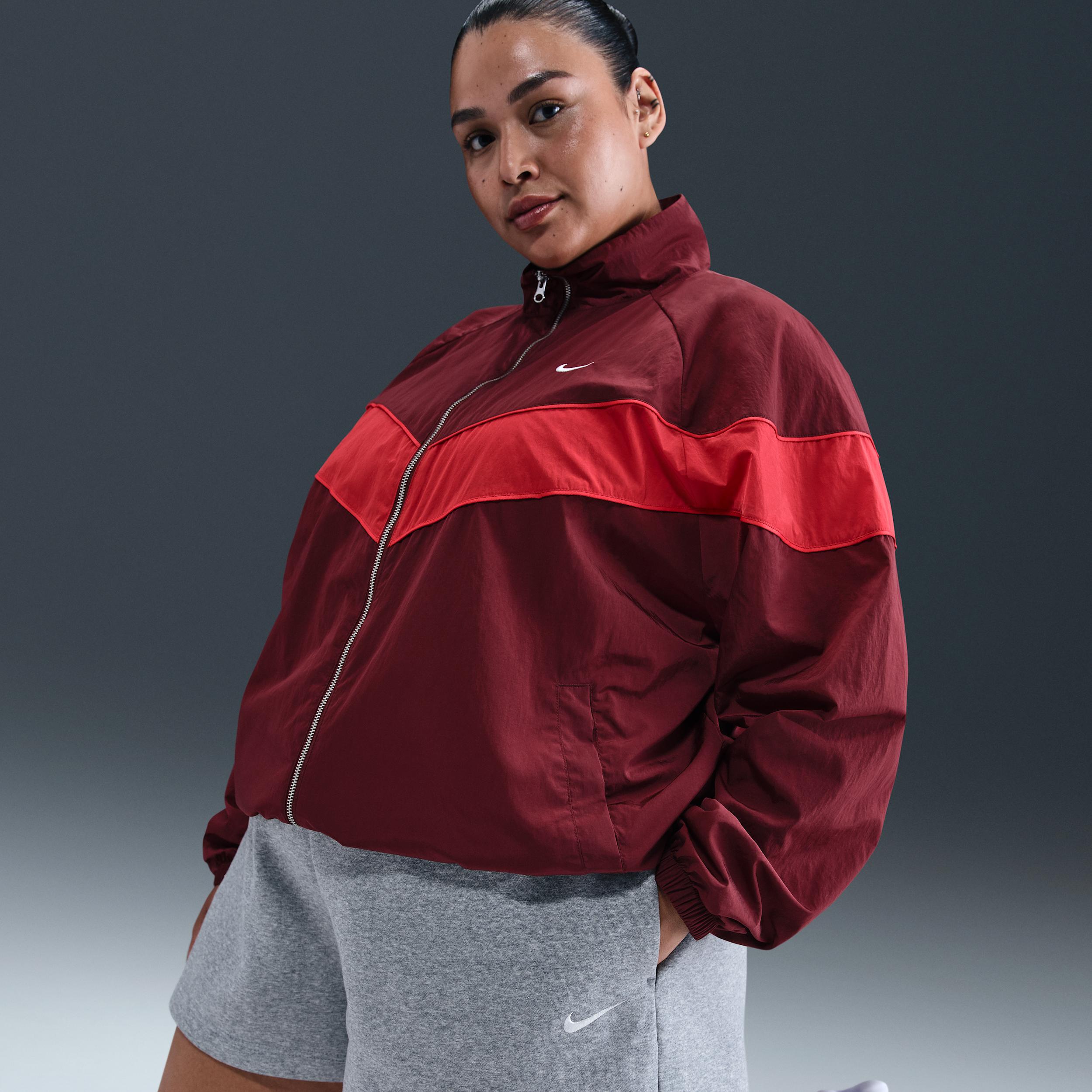 Womens Nike Sportswear Phoenix Fleece Mid-Rise 4 Shorts (Plus Size) | IH2543-063 Product Image