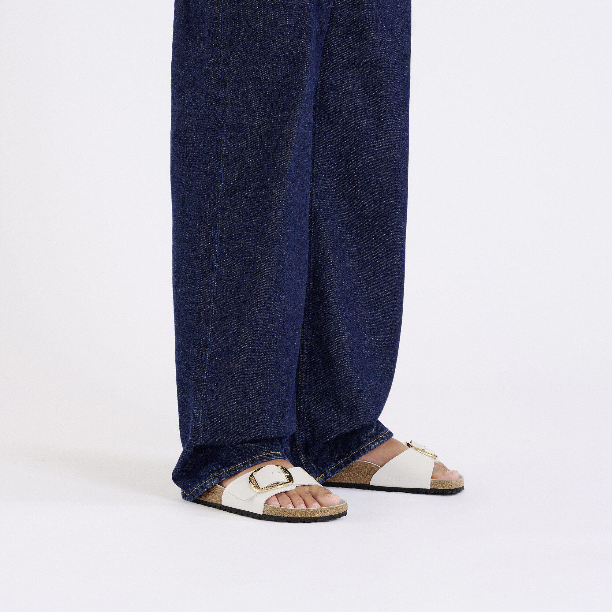 Madrid Big Buckle Natural Leather Patent Product Image