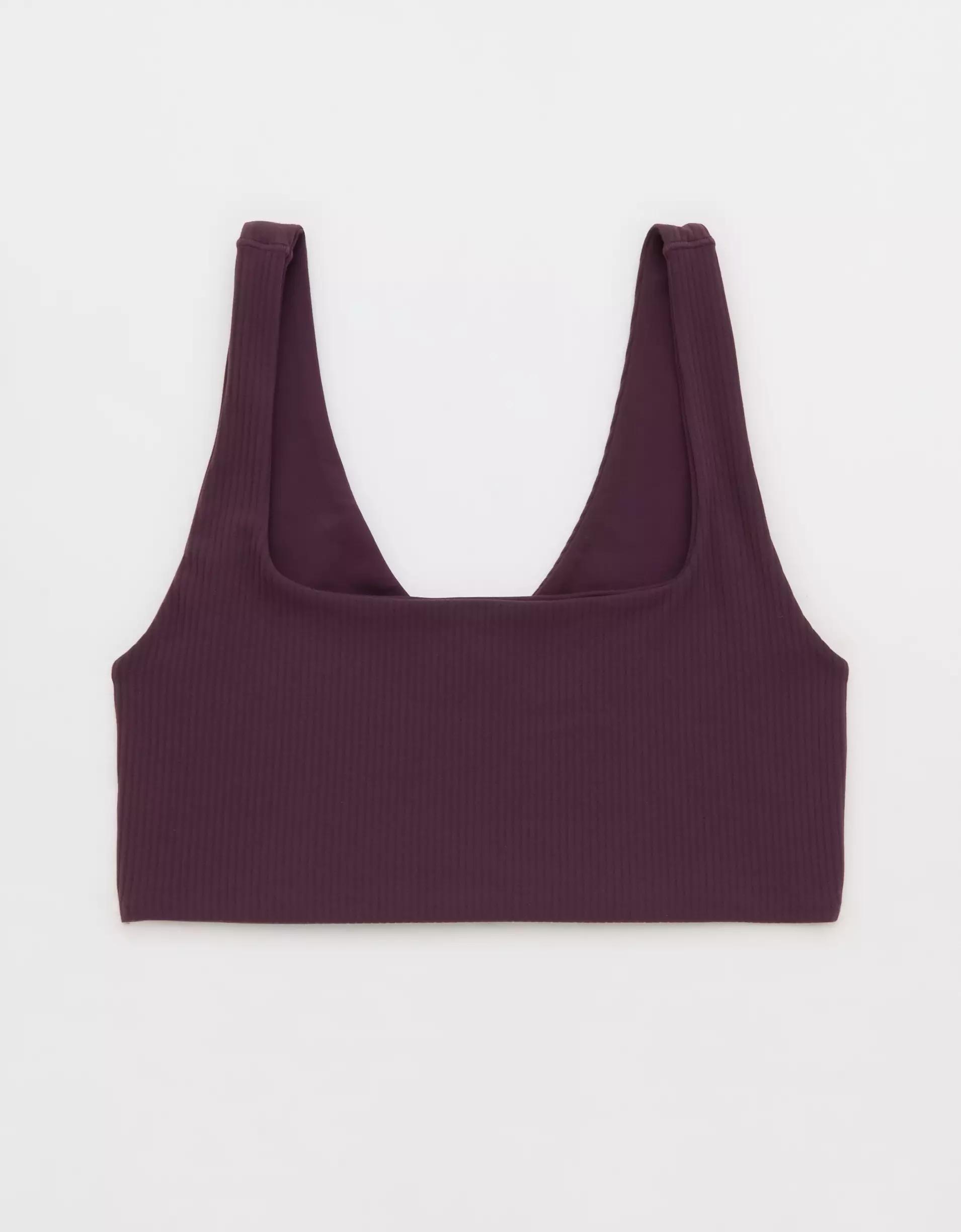 OFFLINE By Aerie Real Me XTRA Rib Switch Up V-Neck Sports Bra Product Image