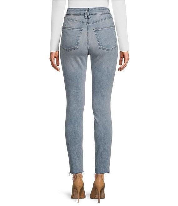 Good American Soft Tech High Rise Good Waist Skinny Jeans Product Image