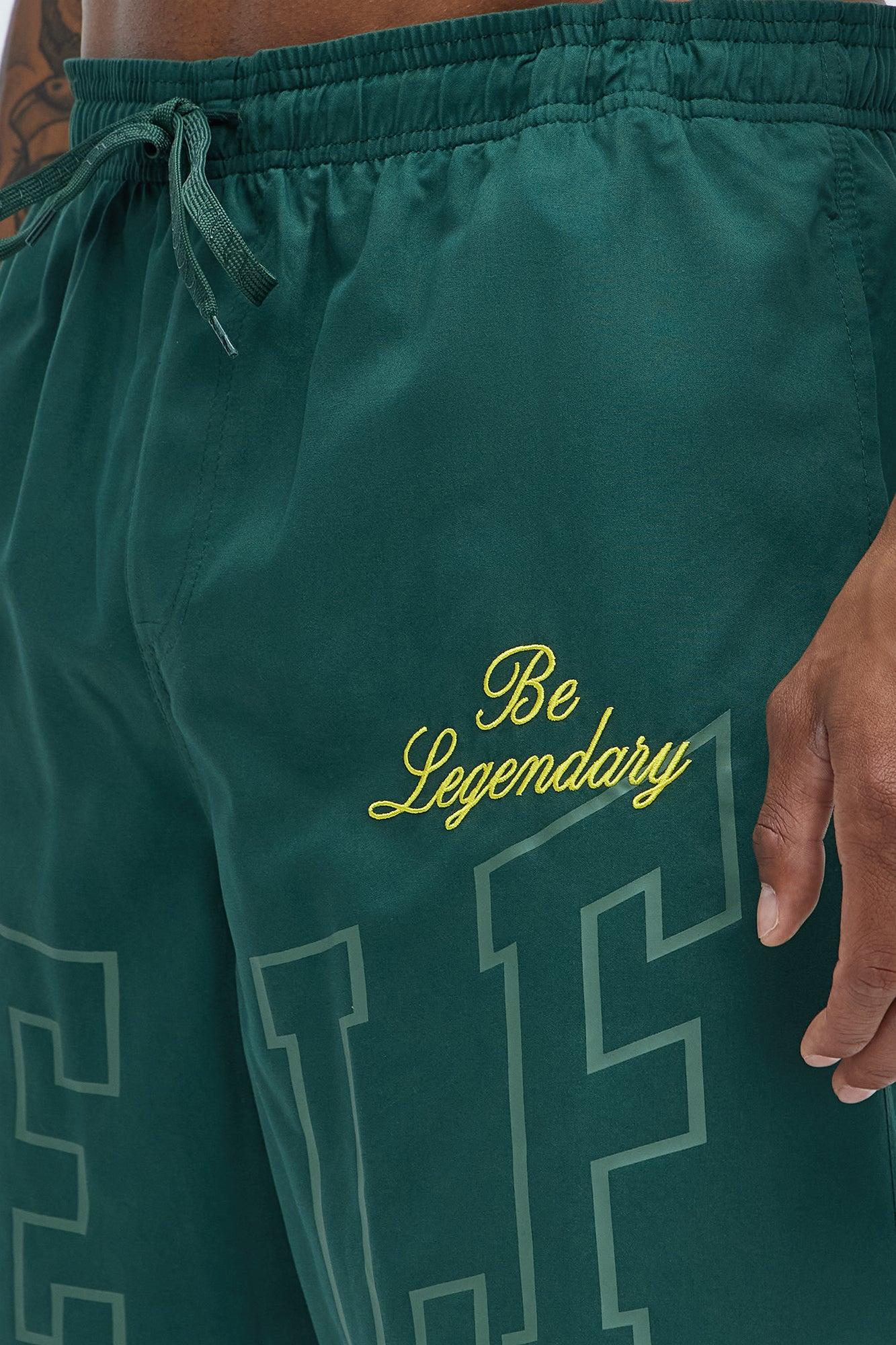 Self Made Swim Trunk - Green Product Image