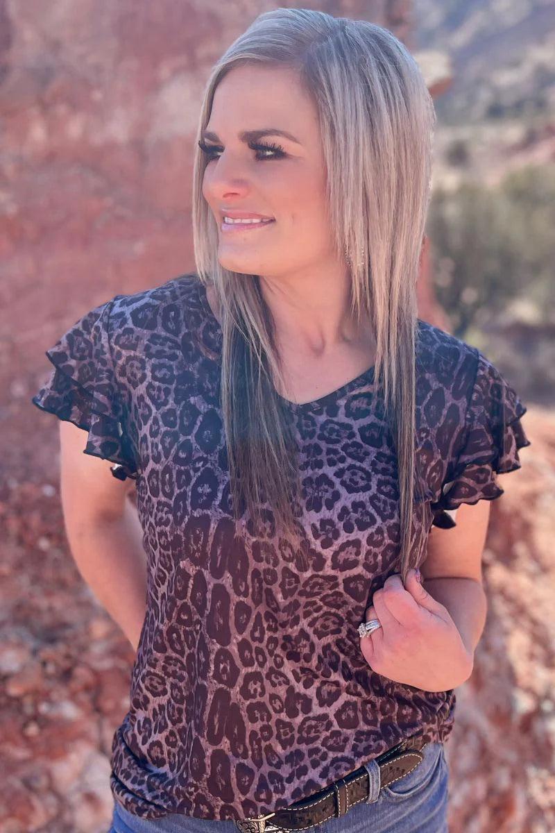 The Night Leopard Top Product Image