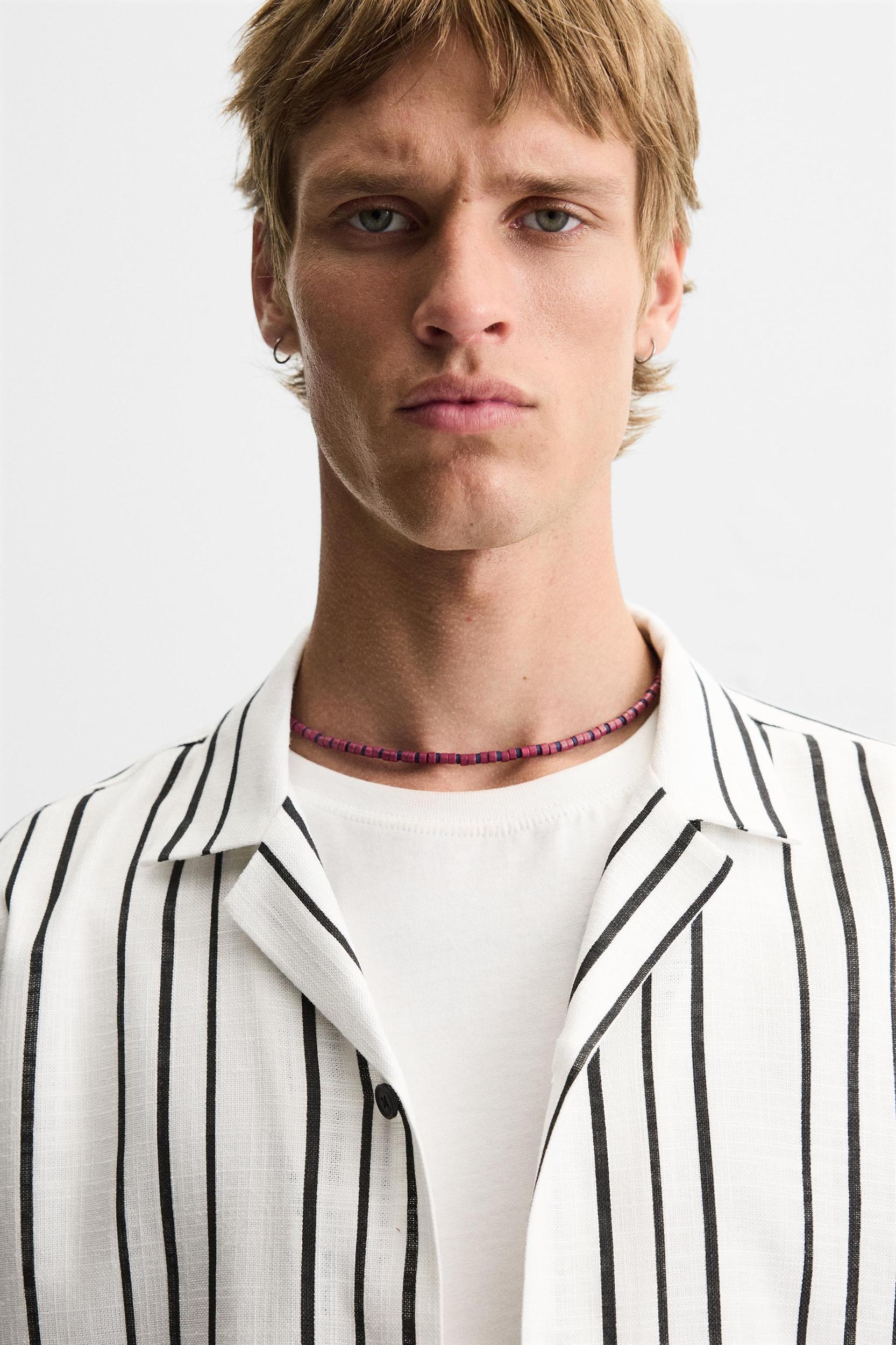 FLOWY STRIPED SHIRT Product Image