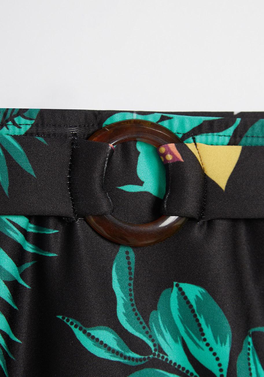 Boardwalk Bliss High-Waisted Bikini Bottom (Final Sale) Product Image