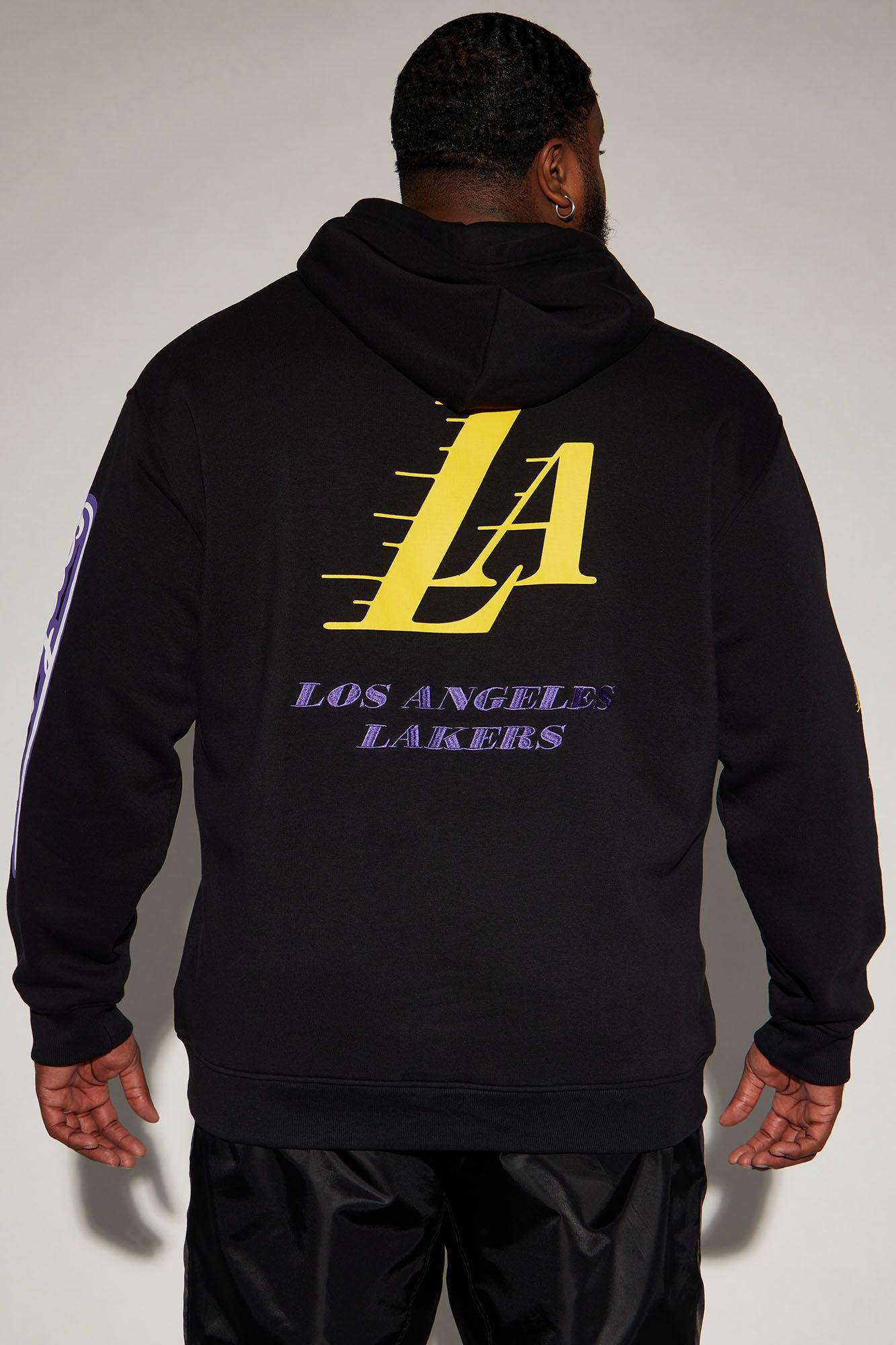 Lakers Campus Hoodie - Black Male Product Image