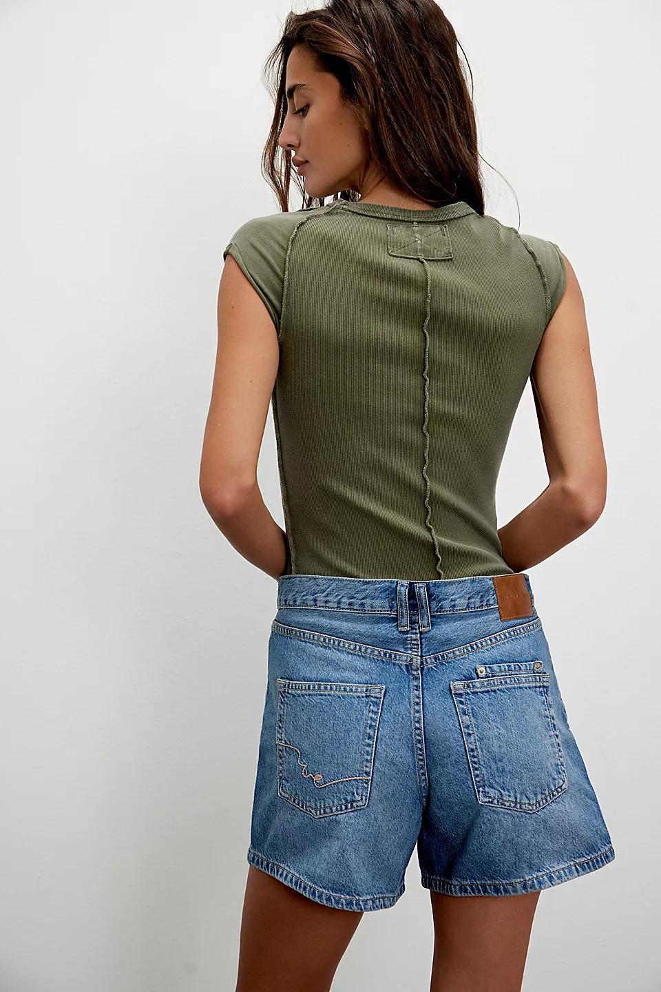 Free People Tippi Denim Shorts Product Image