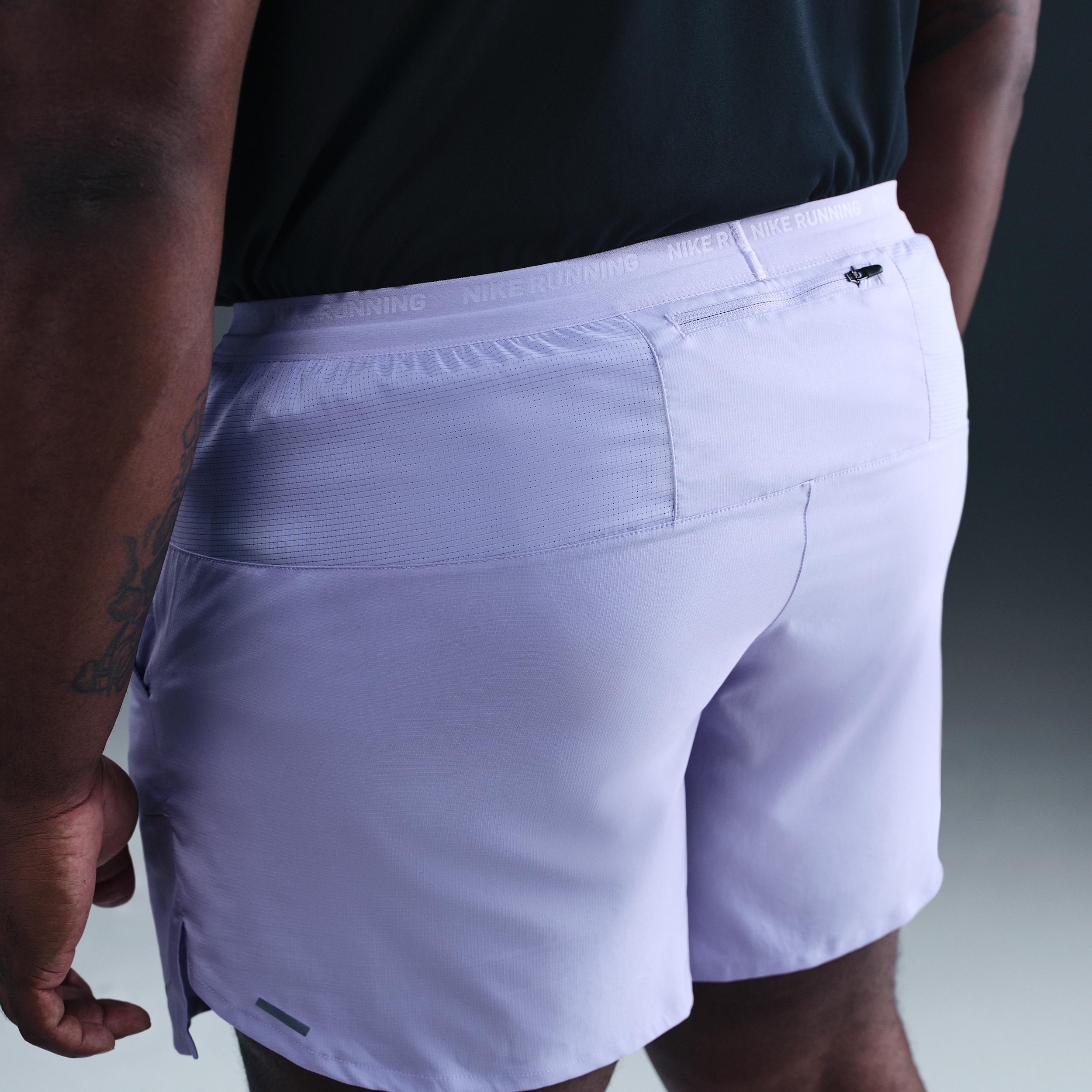 Nike Mens Stride Dri-FIT 7 Brief-Lined Running Shorts | DM4761-515 Product Image