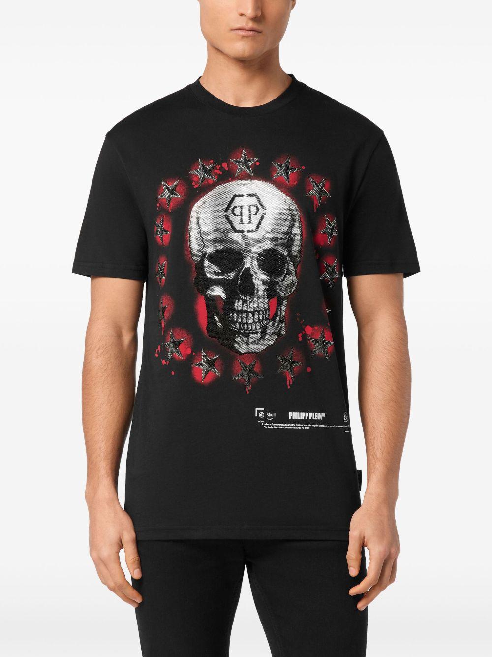 skull-print T-shirt Product Image