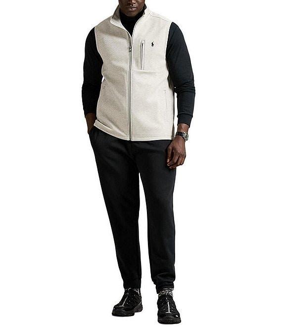 Polo Ralph Lauren Big & Tall Full-Zip Double Knit Vest Product Image