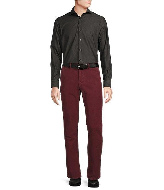 Cremieux Blue Label Chamonix Collection Mini Geometric Print Long Sleeve Woven Shirt Product Image