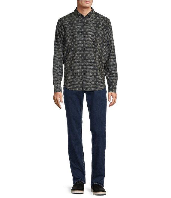 Tommy Bahama Bahama Coast Shibori Frond Long Sleeve Woven Shirt Product Image