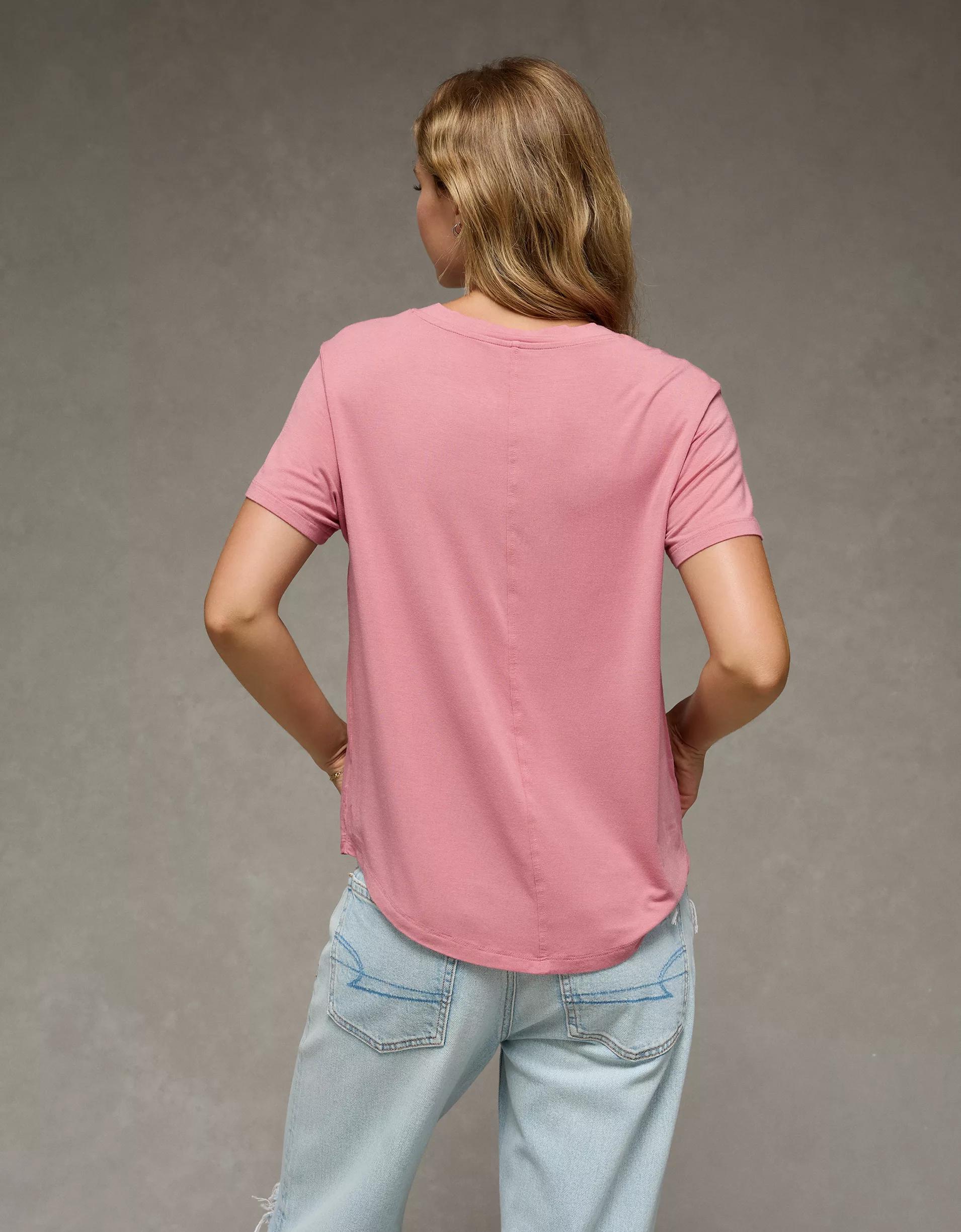 AE Soft & Sexy V-Neck T-Shirt Product Image
