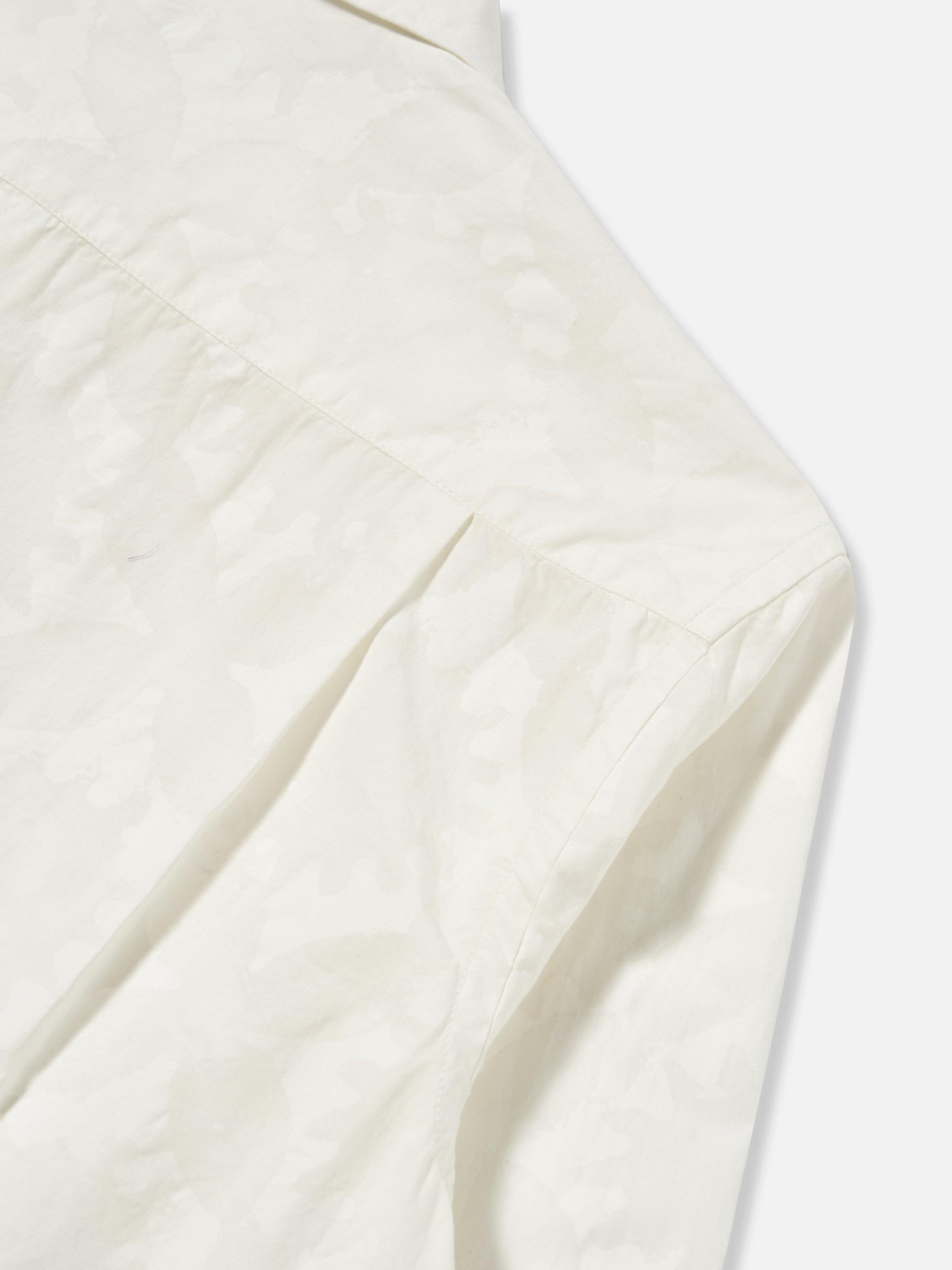 Ecru Sun Print Poplin Field Shirt Product Image