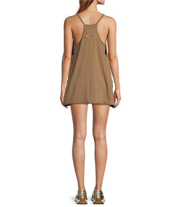 FP Movement Hot Shot V-Neck Sleeveless Patch Pocket Mini Dress Product Image