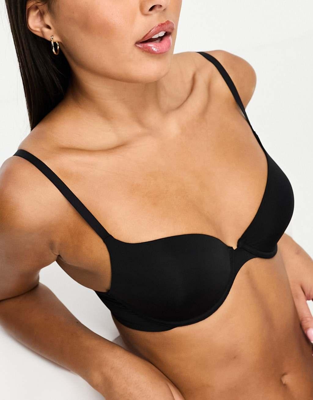 Wonderbra t-shirt bra a - g cup-Black Product Image
