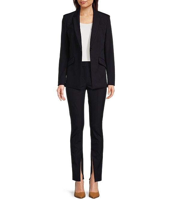 BOSS by Hugo Boss Tukeva Stretch Woven High Waisted Skinny-Leg Pants Product Image