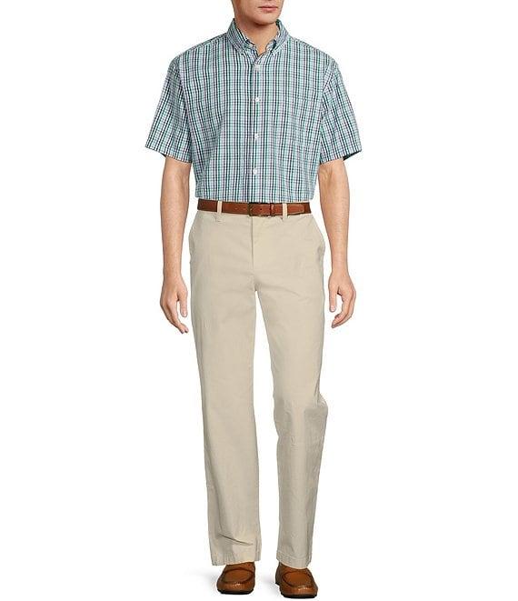 Roundtree & Yorke Andrew Fit Straight Washed Chino Pants Product Image
