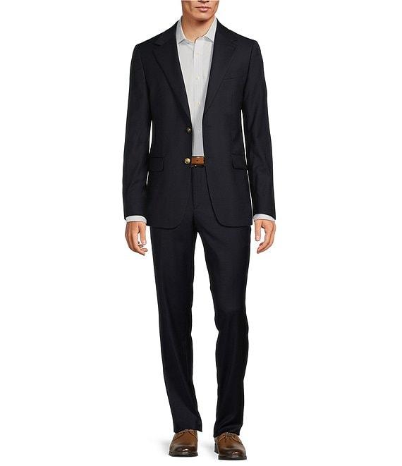 Hickey Freeman Classic Fit Textured Solid Sport Coat Product Image