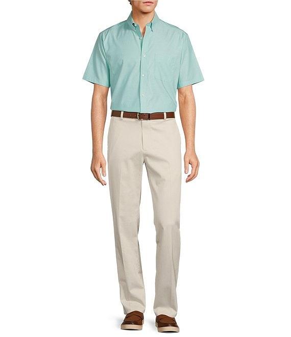 Roundtree & Yorke TravelSmart Easy Care Short Sleeve Solid Sport Shirt Product Image