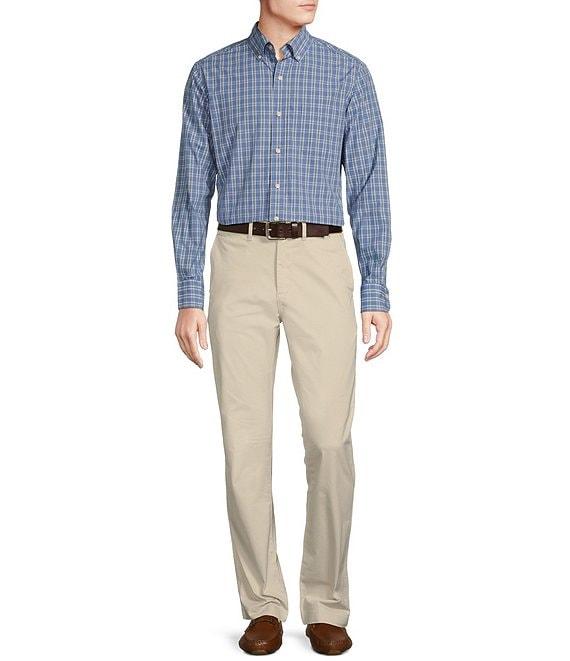 Cremieux Blue Label Classic Fit Capri Washed Plaid Poplin Long Sleeve Woven Shirt Product Image