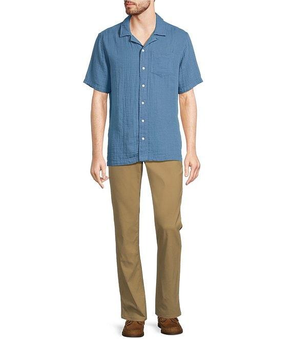 L.L.Bean Cloud Gauze Short Sleeve Woven Camp Shirt Product Image