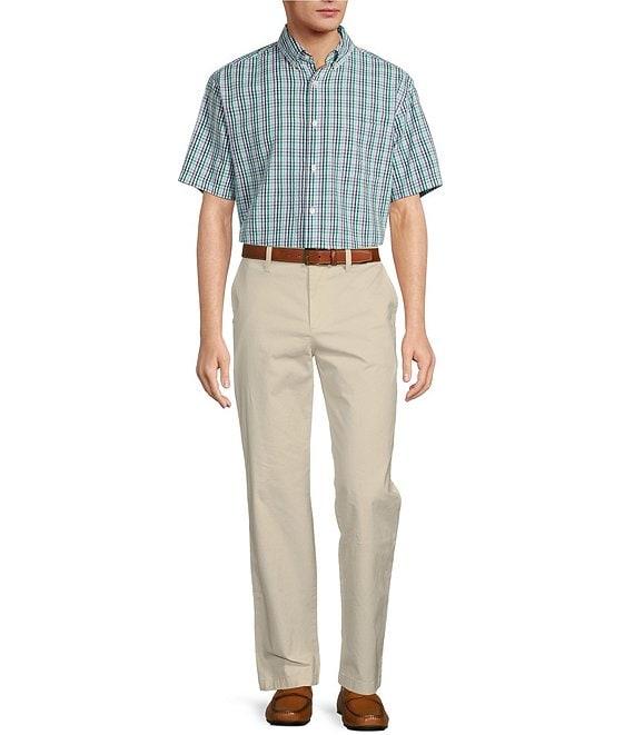 Roundtree & Yorke Andrew Fit Straight Washed Chino Pants Product Image