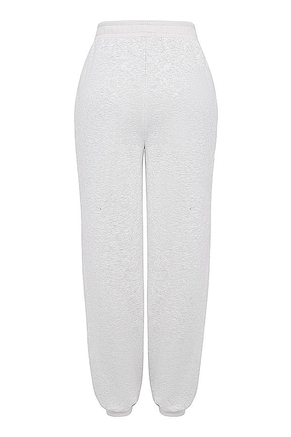 Coast  light grey marl fleece back jogging trousers Product Image
